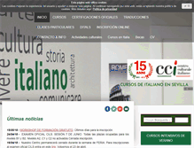 Tablet Screenshot of centroculturalitaliano.com